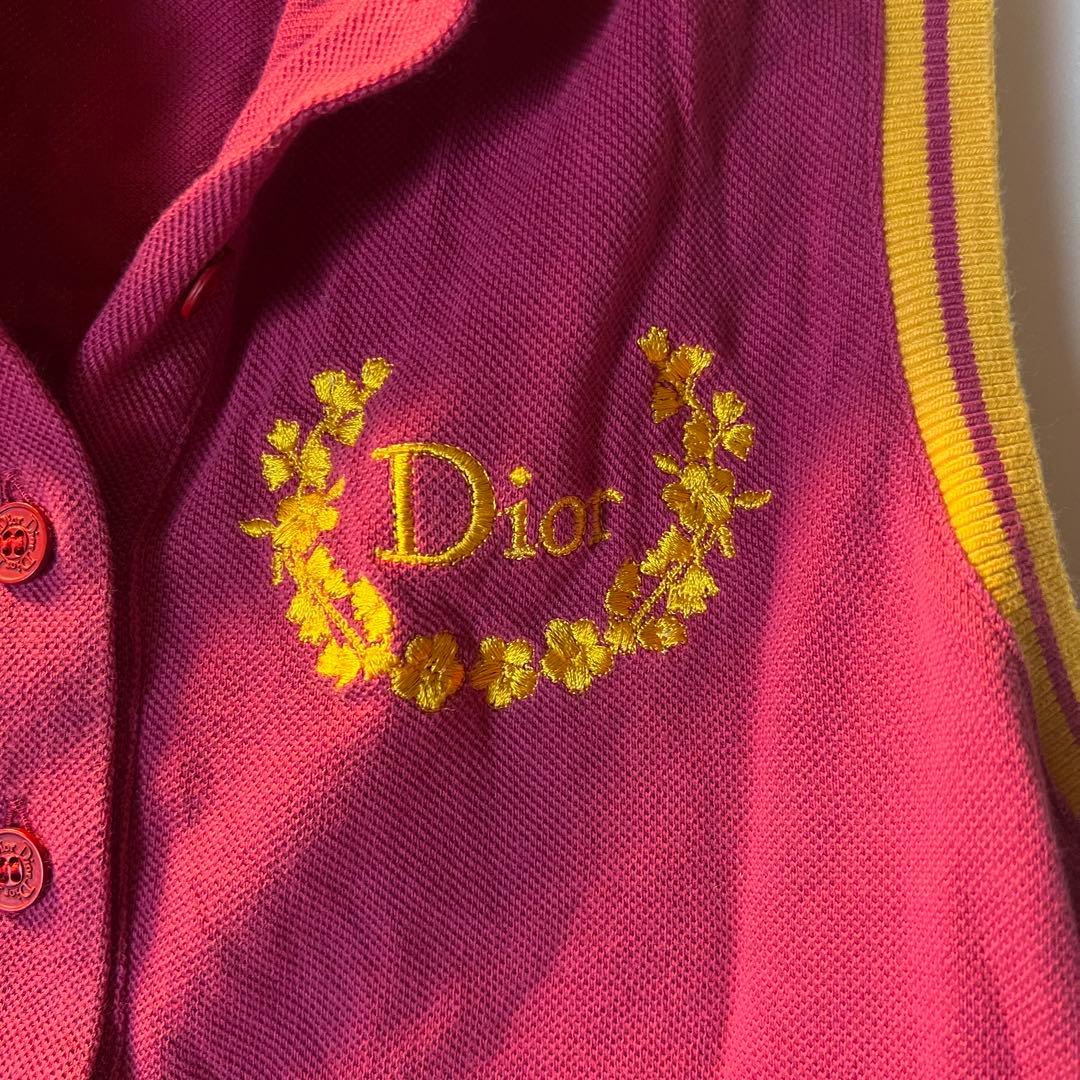 【週末限定セール】Dior ディオールノースリブポロシャツ