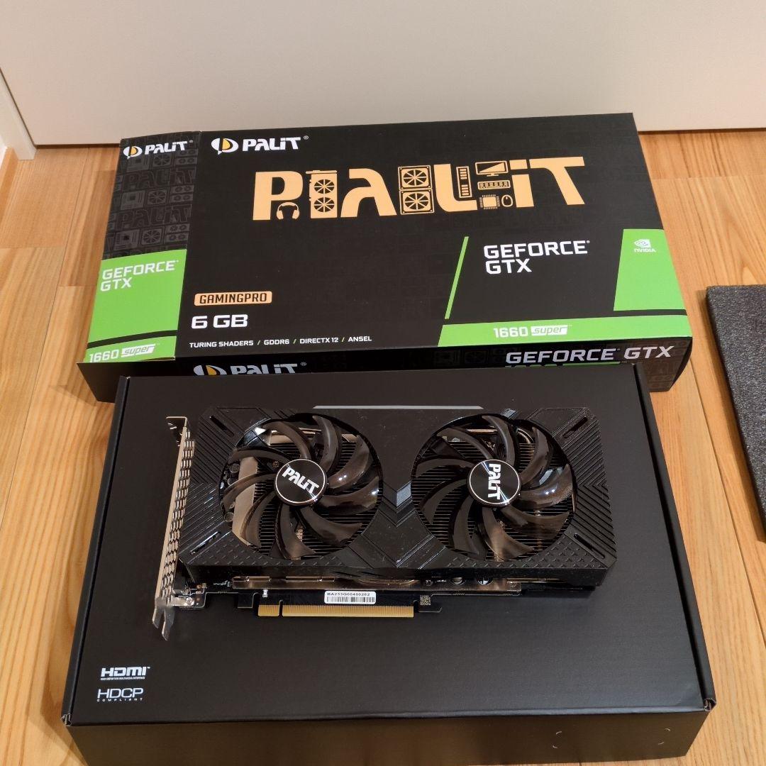 グラフィックボード・グラボ・ビデオカード PALIT GeForce GTX 1660 6GB