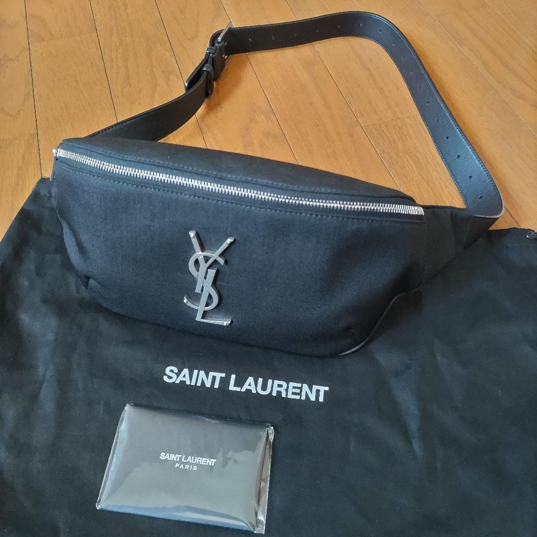 未使用品/SAINT LAURENT/サンローラン/ボディバッグ  ブラック