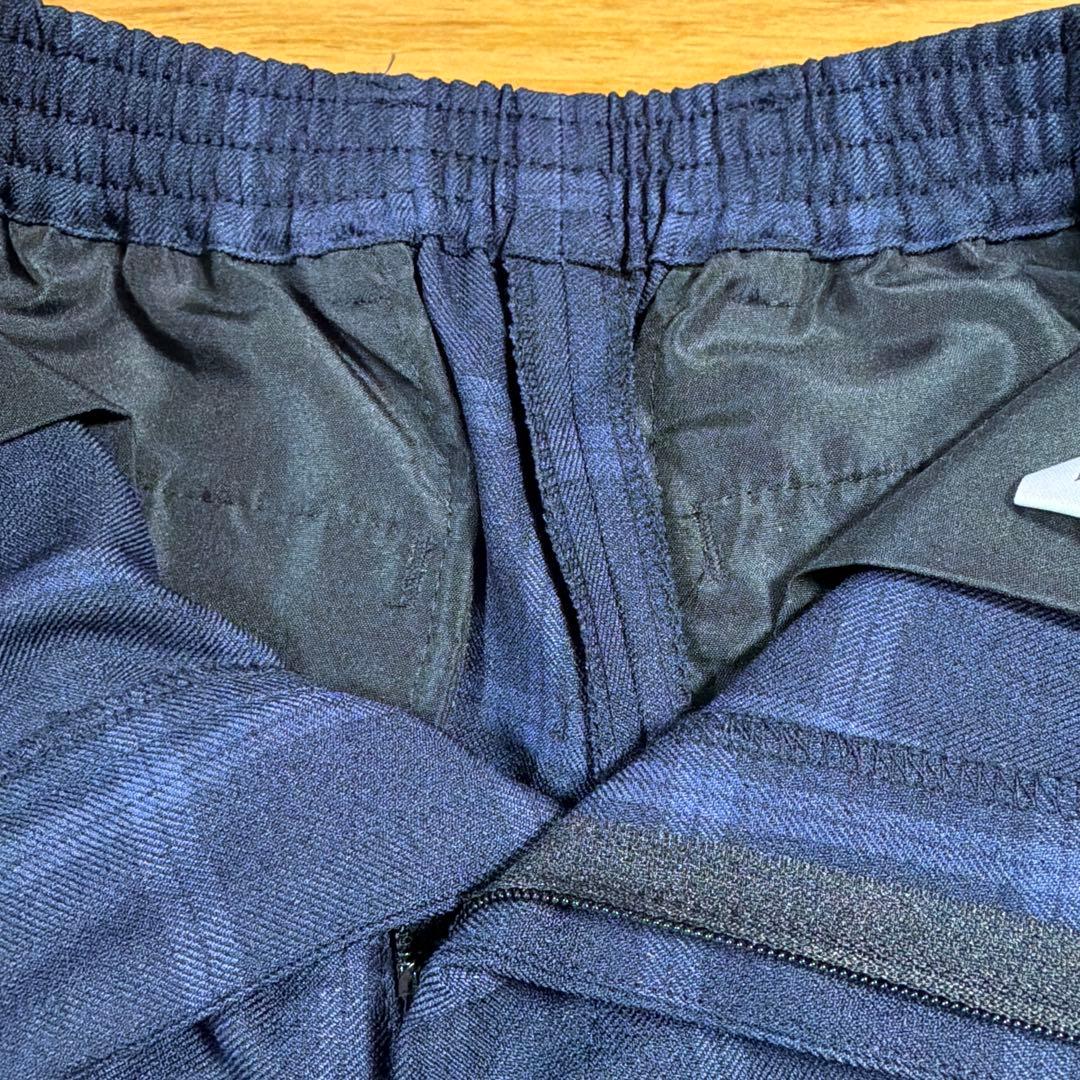 超美品★ワンダーファクトリー★3ピースフォーマル　スーツ★130cm紺チェック柄