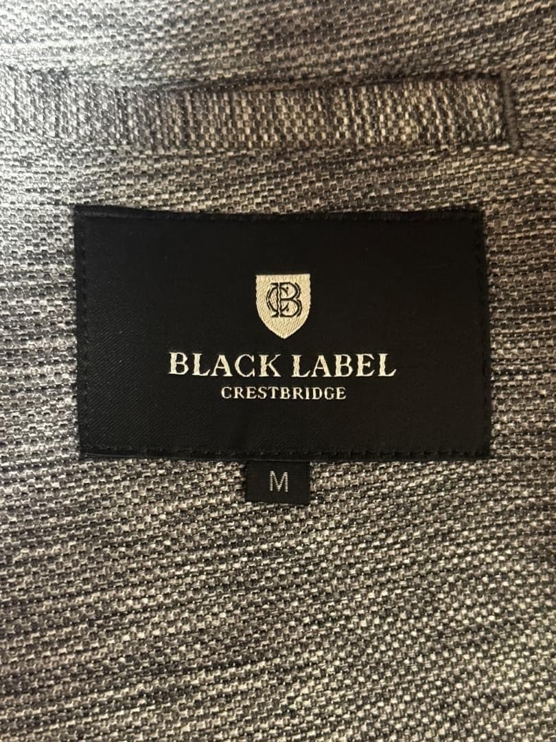 ブラックレーベルクレストブリッジ シャドーブリッジチェックカラミジャケット