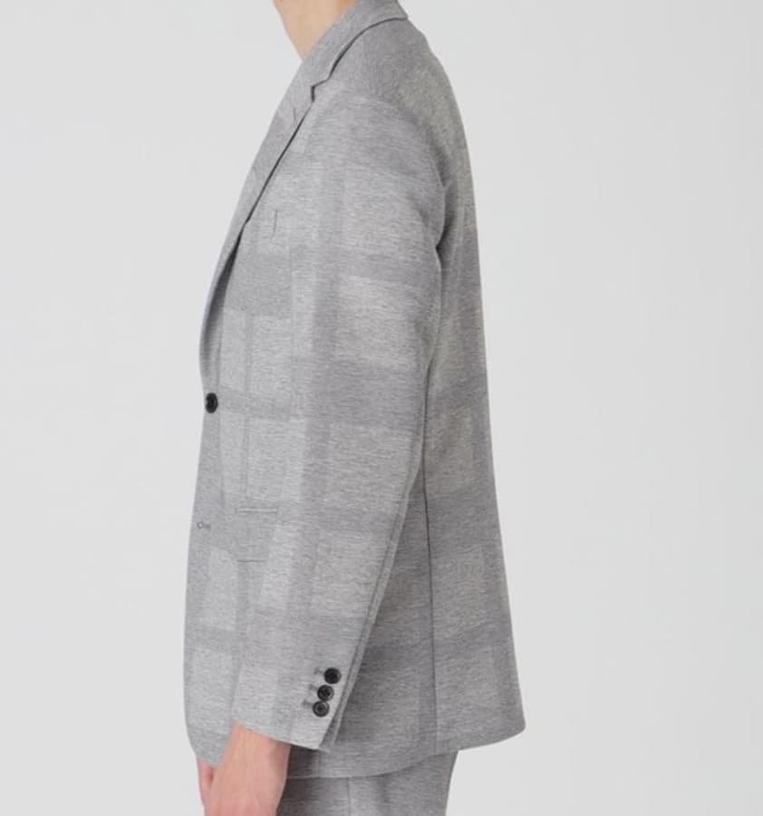 ブラックレーベルクレストブリッジ シャドーブリッジチェックカラミジャケット