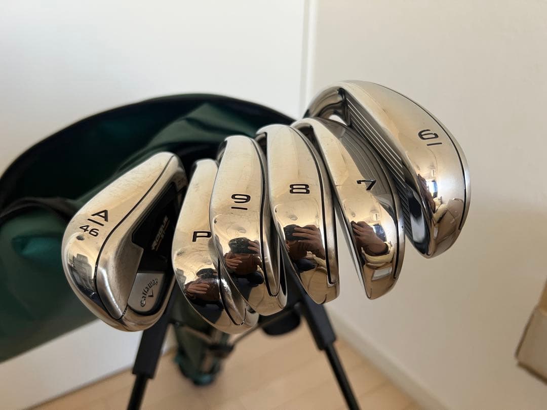 【美品バッグ付】ローグ ST MAX アイアン 6本(6-A) 希少DG95