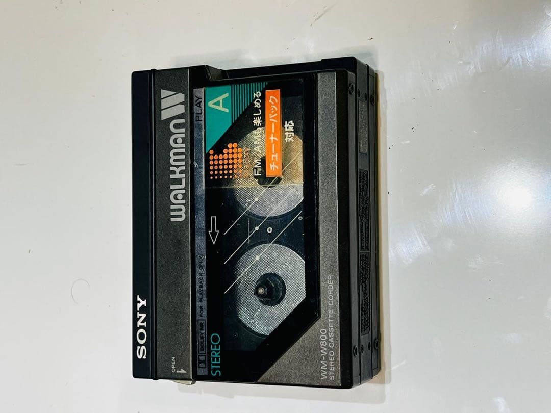 SONY WM-W800 カセットプレーヤー 動作品