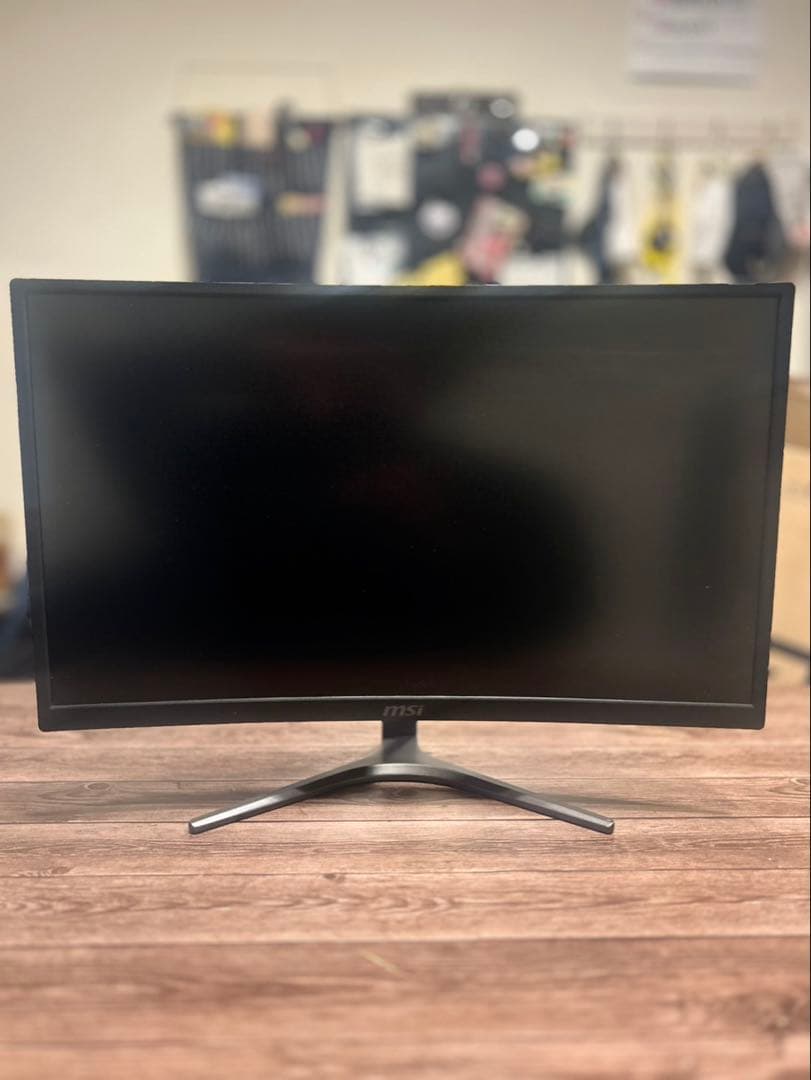 ※値下げしました MSI カーブディスプレイ 本体