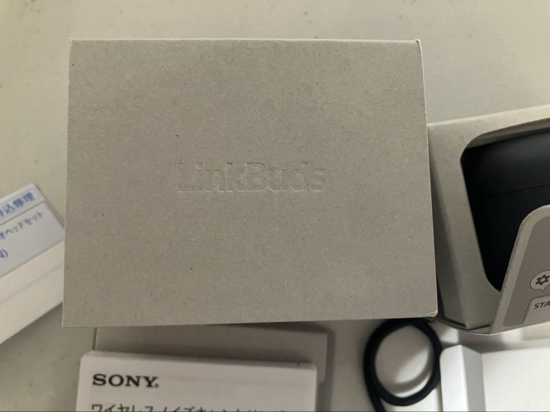 ソニー ワイヤレスイヤホン LinkBuds S WF-LS900N 付属品完備