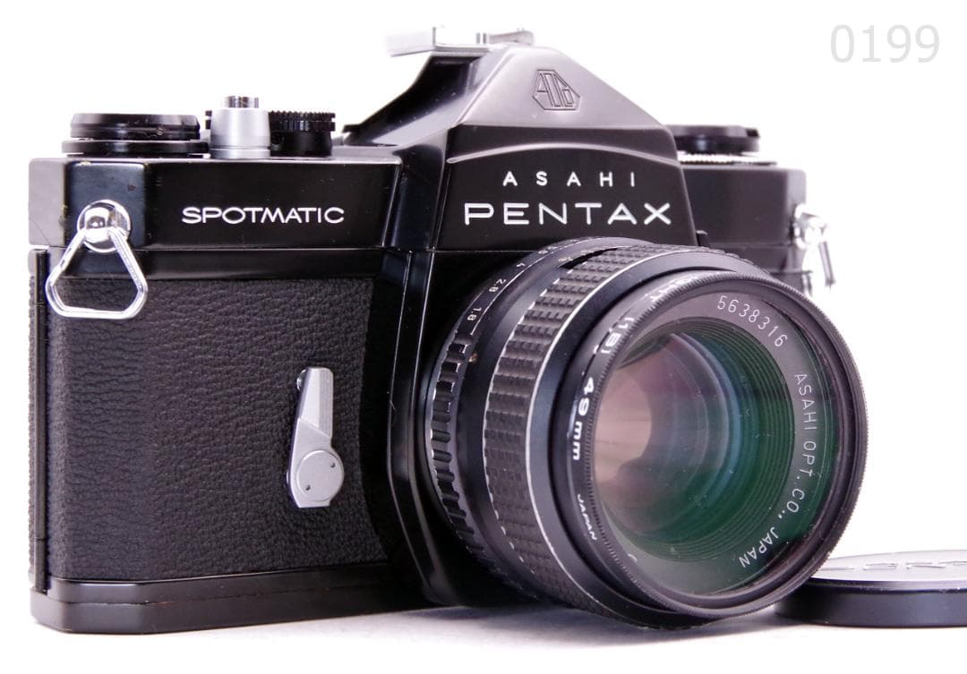 ペンタックス SP ブラックボディ SMC TAKUMAR 55mm F1.8