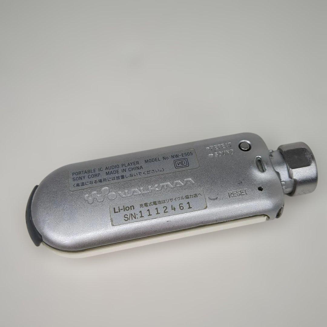 SONY WALKMAN NW-E505 シルバー ウォークマン 訳アリ