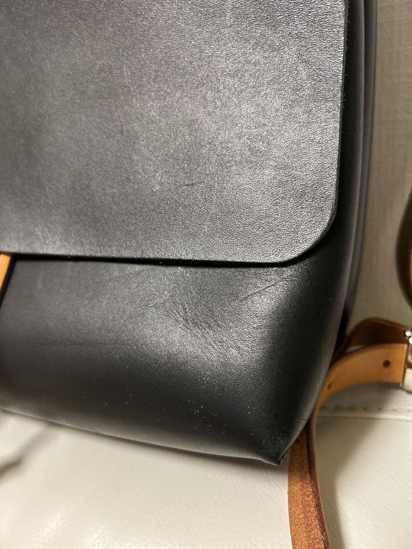 ＊TANGENT LINEAR 牛革手作りリュックサックレザーバックパック＊