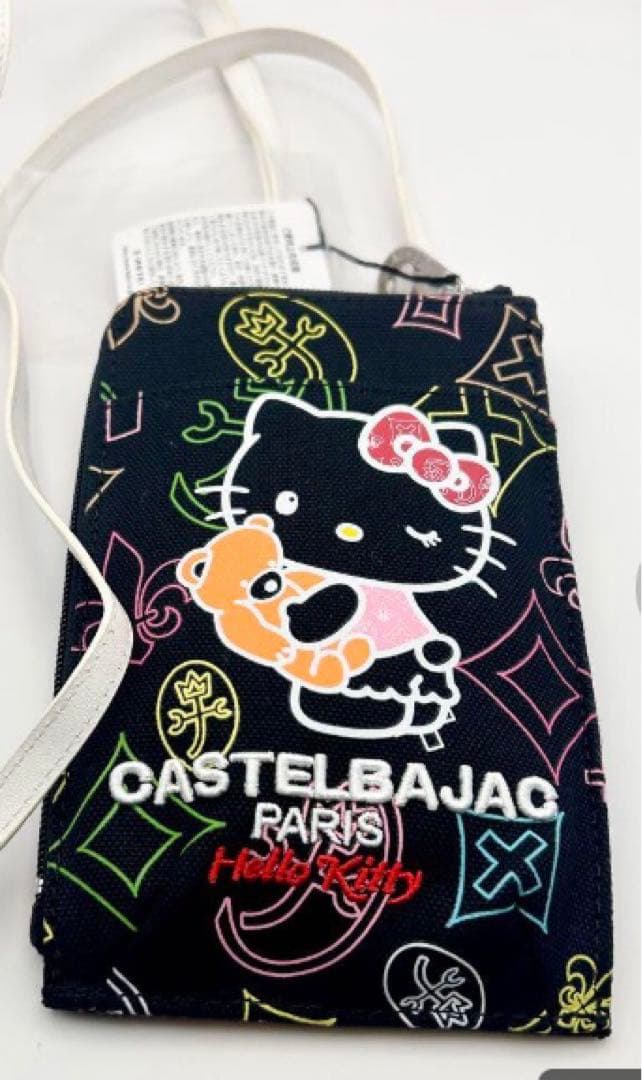 m m カステルバジャック＆キティー 携帯ケース ポシェット