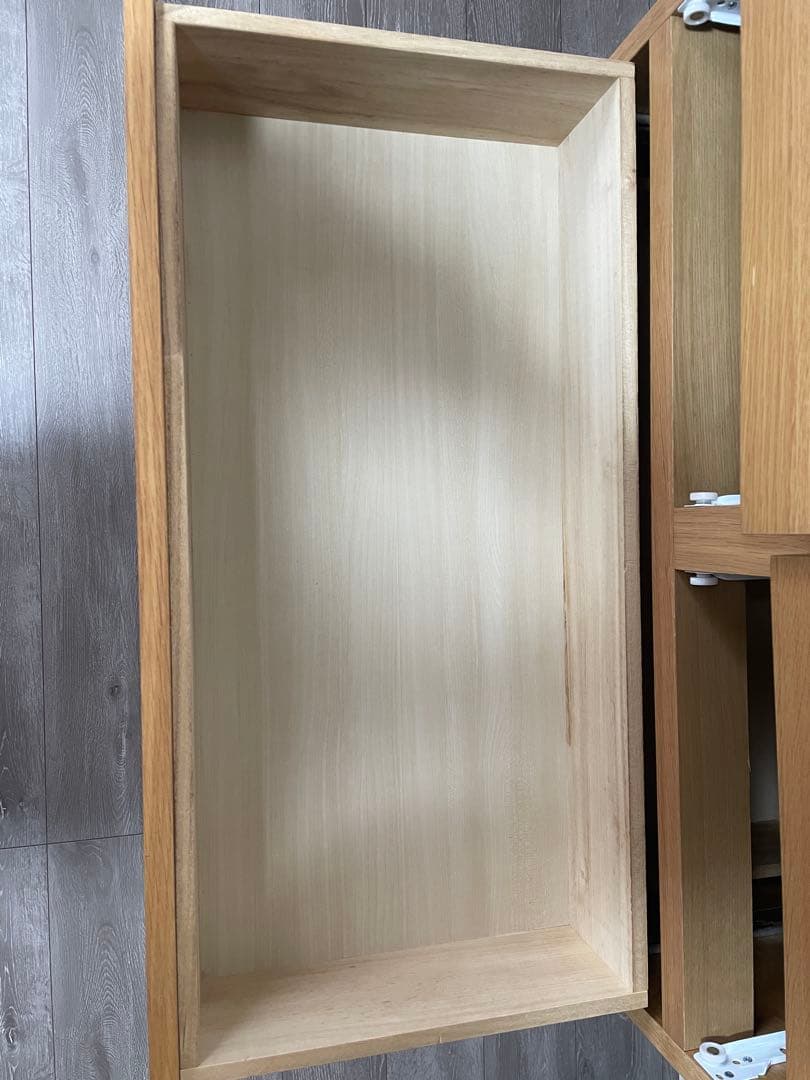 まつぼっくりMUJI 脚付き4段チェスト 廃盤希少品 幅80cm中古品