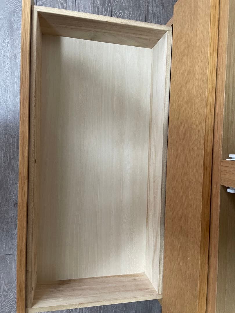 まつぼっくりMUJI 脚付き4段チェスト 廃盤希少品 幅80cm中古品