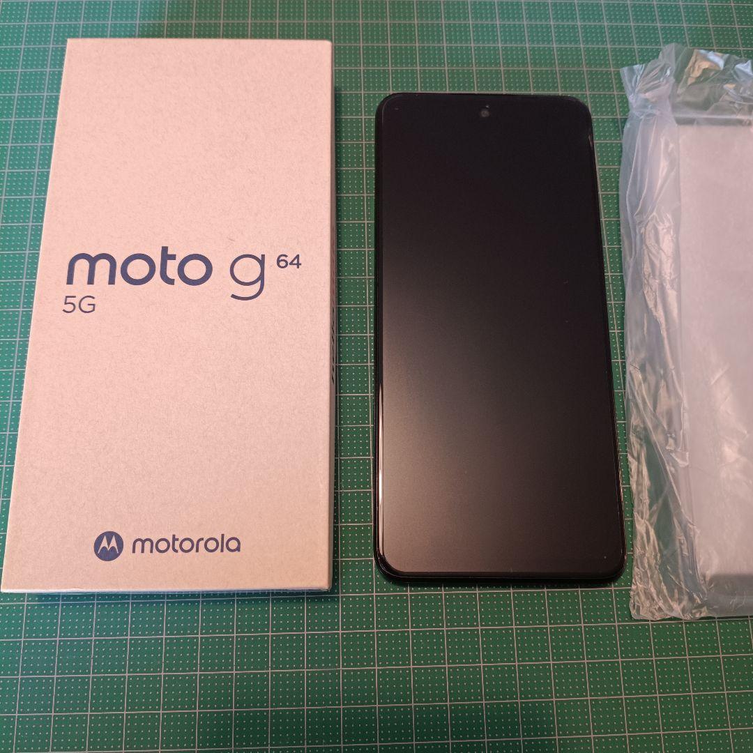 motorola G64 5G スペースブラック