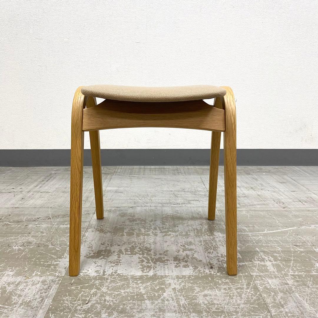 秋田木工 No.202 スツール ナラ材 スタッキングチェア 椅子 3