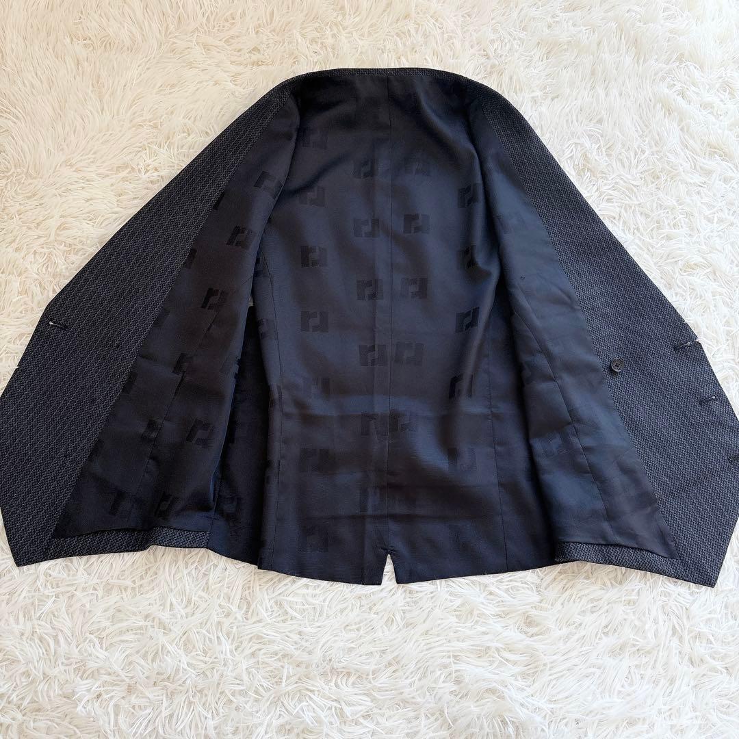 美品　レノマ スリーピース 3ピース セットアップ スーツ 2B ストライプ