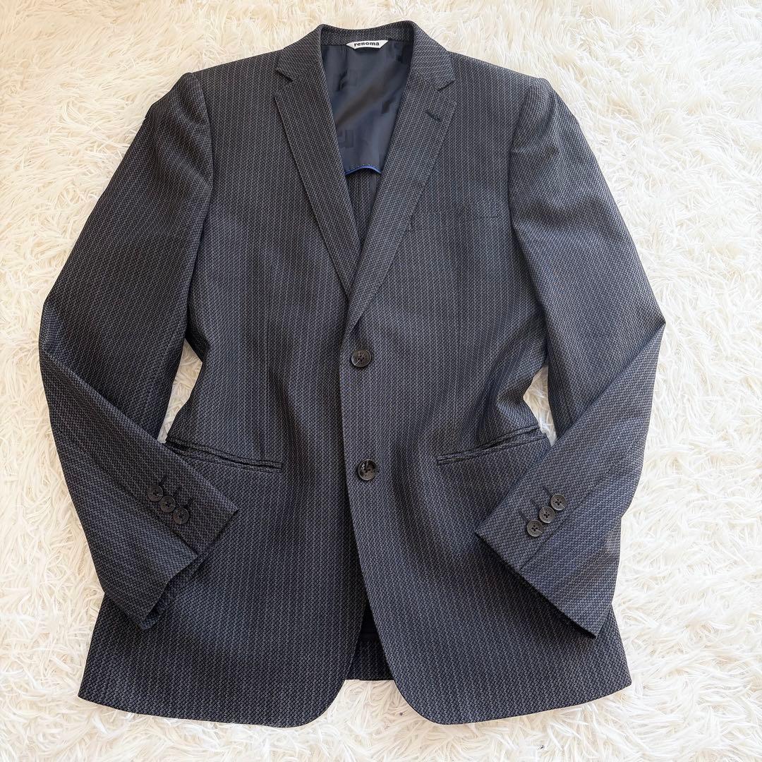 美品　レノマ スリーピース 3ピース セットアップ スーツ 2B ストライプ