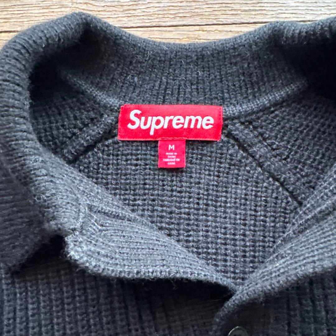 Supreme ブラックポロセーター レアMサイズ