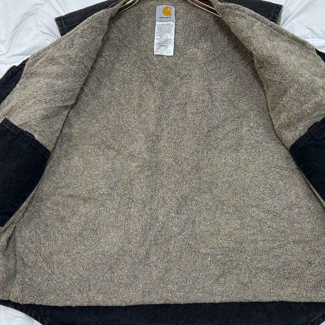Carhartt ダックベスト ブラック V26 BLK フェード　XLサイズ