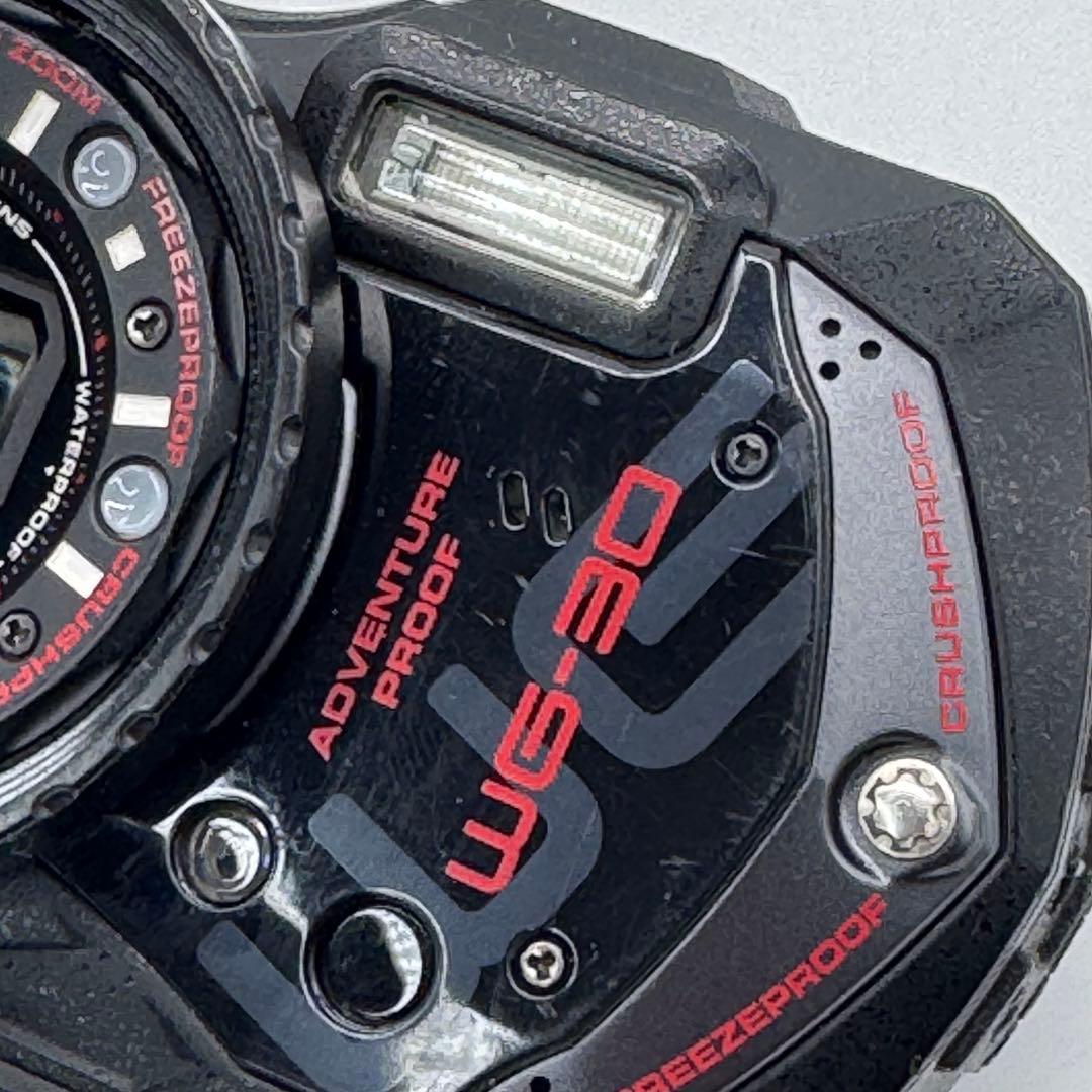 【美品/動作確認済】RICOH WG-30 防水デジタルカメラ 箱付き