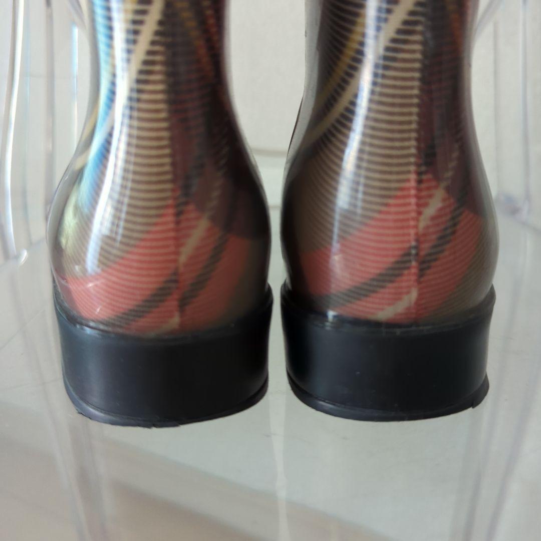 ヴィヴィアン・ウエストウッド　チェック柄 レインブーツ