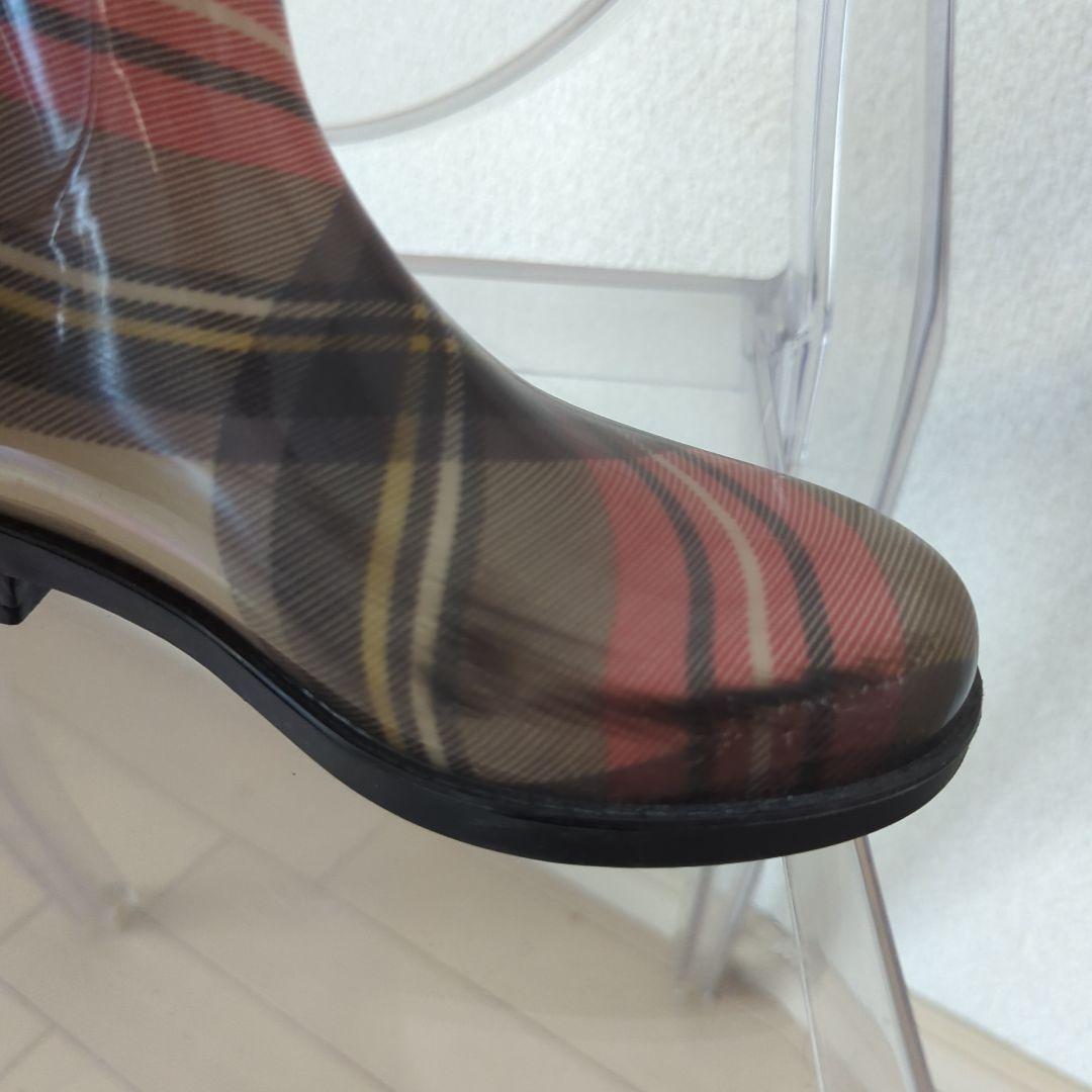 ヴィヴィアン・ウエストウッド　チェック柄 レインブーツ