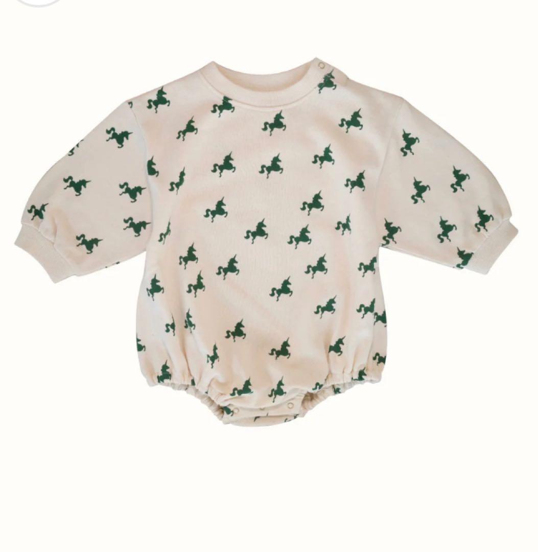 【melted butter】ベビーロンパース