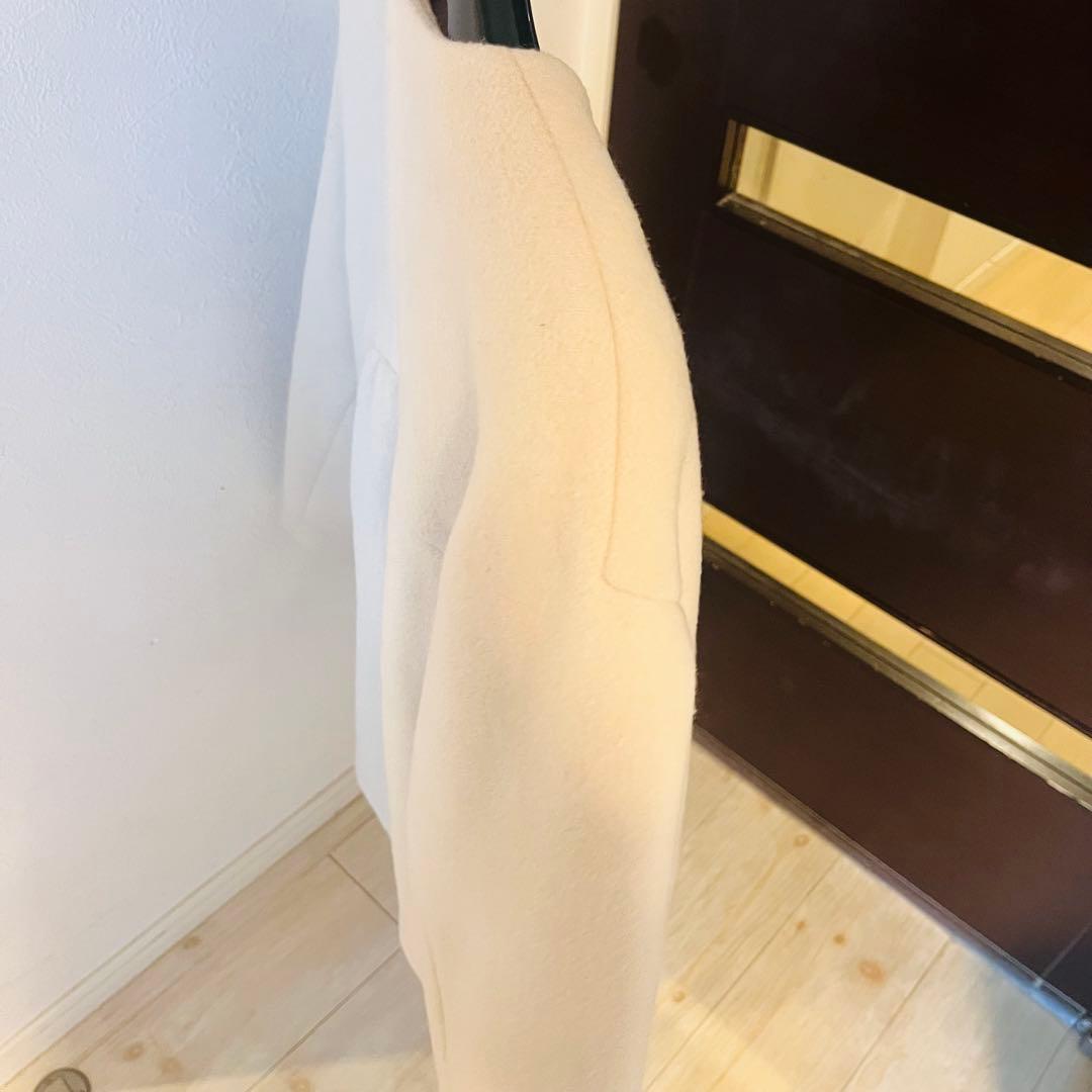 新品☆ANAYI ウールビーバークルーコート/セオリー、23区、セルフォード