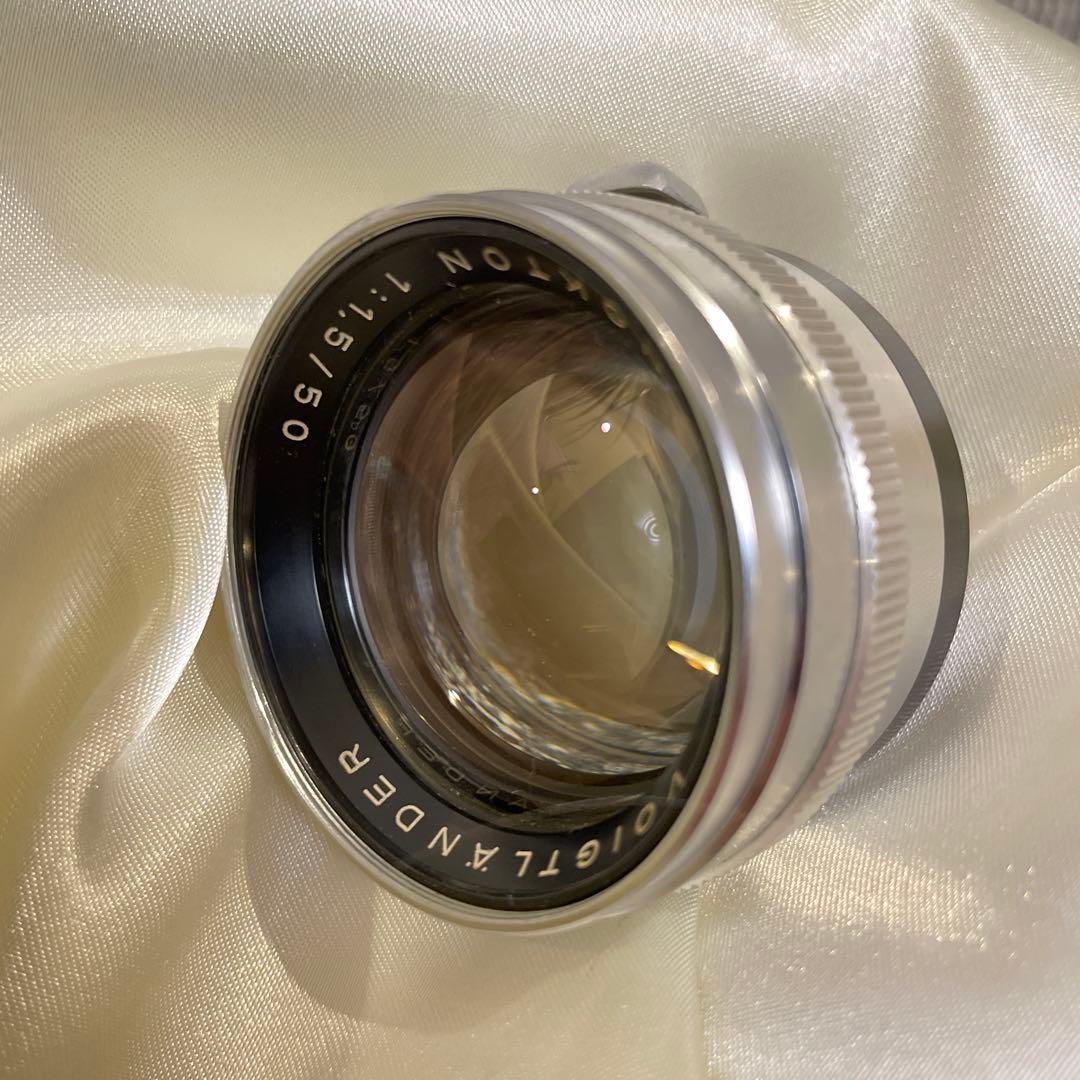 【美品 希少】Voigtlander プロミネント　Nokton 50mm1.5