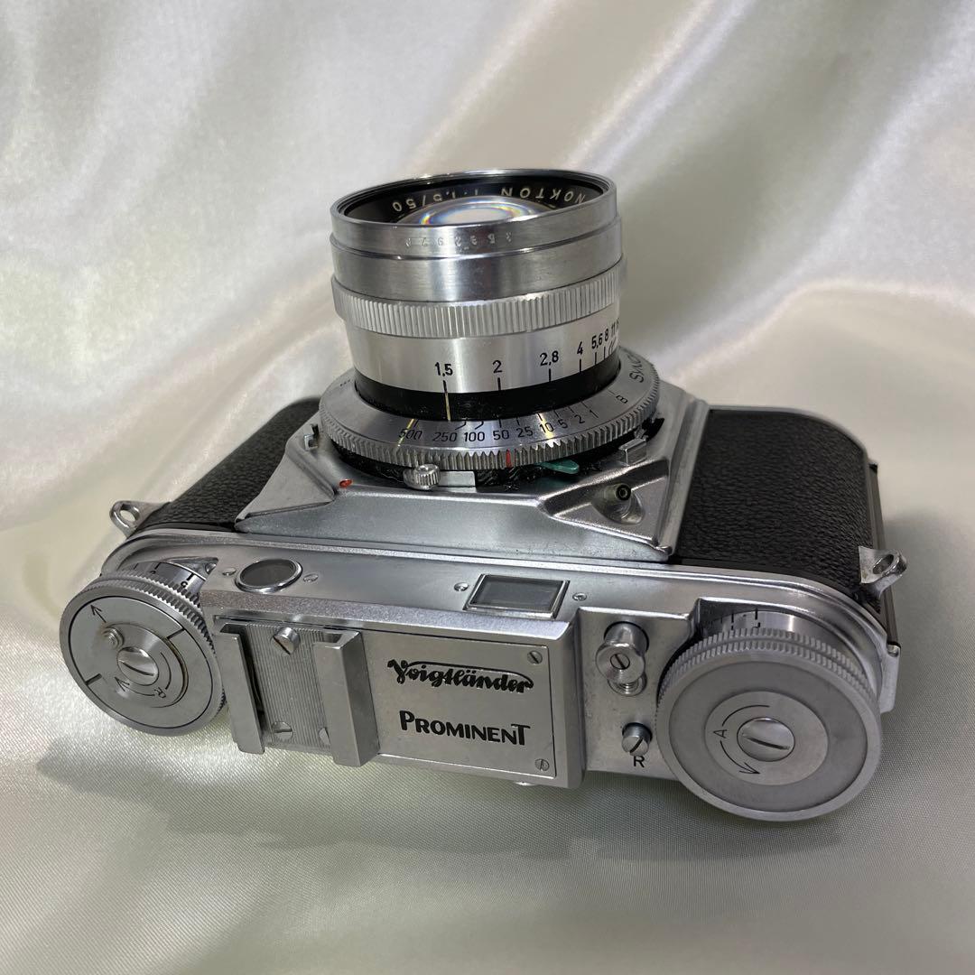 【美品 希少】Voigtlander プロミネント　Nokton 50mm1.5