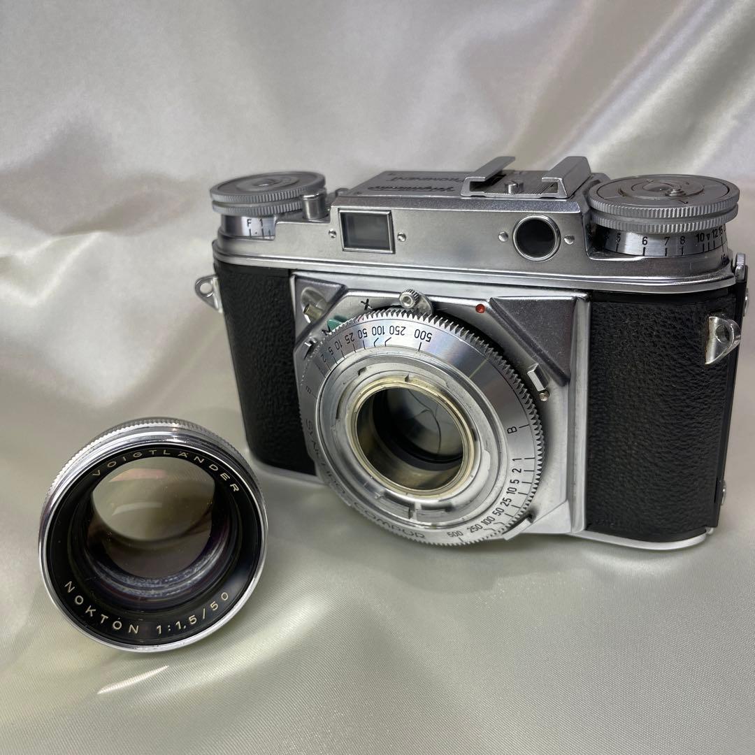 【美品 希少】Voigtlander プロミネント　Nokton 50mm1.5