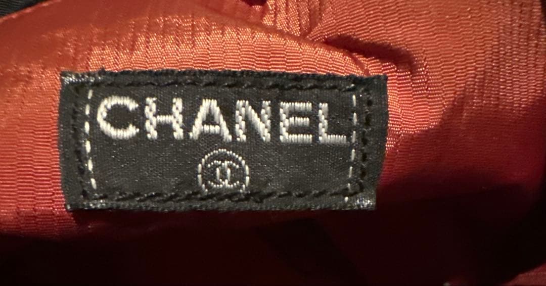 CHANEL 黒 ナイロン トラベルライン　バッグ&ポーチ