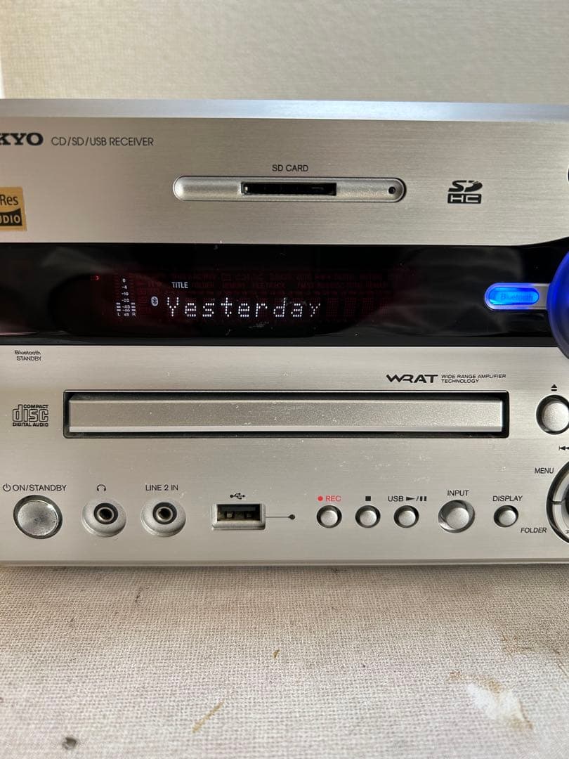 D16整備ONKYO NFR-7TX ハイレゾCD/SD/USBレシーバー