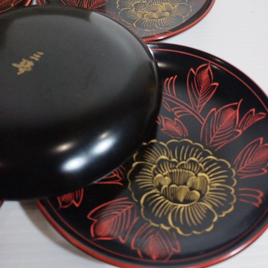 本堅地輪島塗【二段重箱と菓子置き】未使用品 MADE IN JAPAN