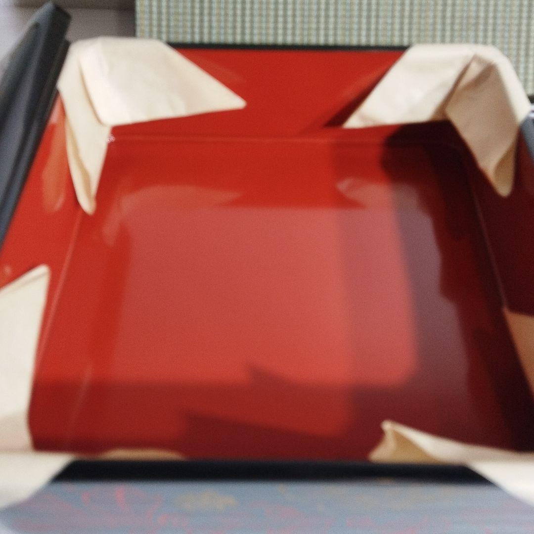 本堅地輪島塗【二段重箱と菓子置き】未使用品 MADE IN JAPAN