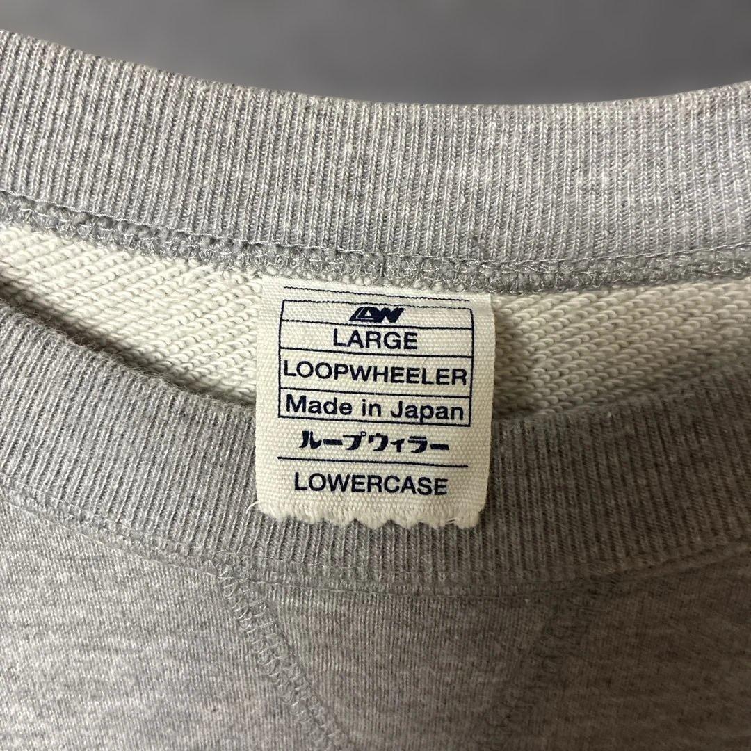 LOOPWHEELER×LOWERCASE for EDIFICEスウェット　L