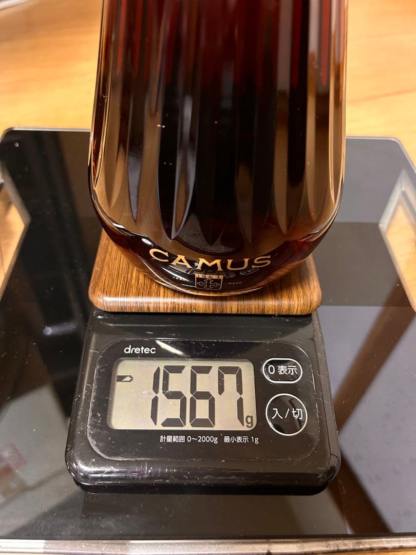 CAMUS カミュ　コニャック　 バカラ　古酒 クリスタル製 未開栓