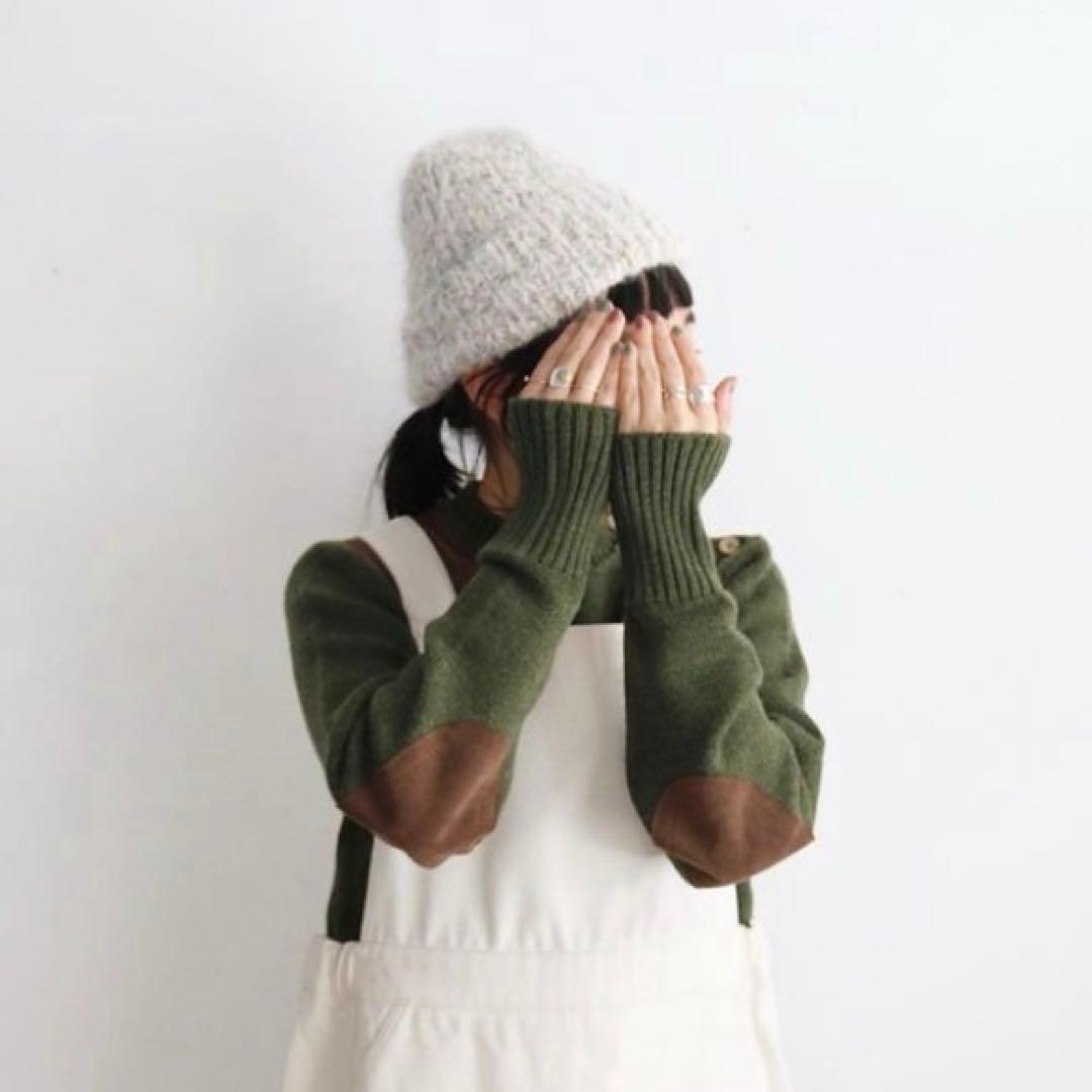 Karakoram アルパカウールシルクリブハット