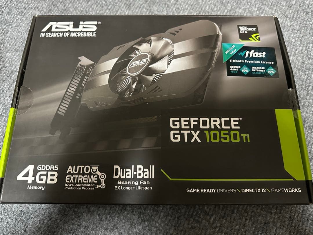 GEFORCE GTX1050Ti ASUS 【完動品】
