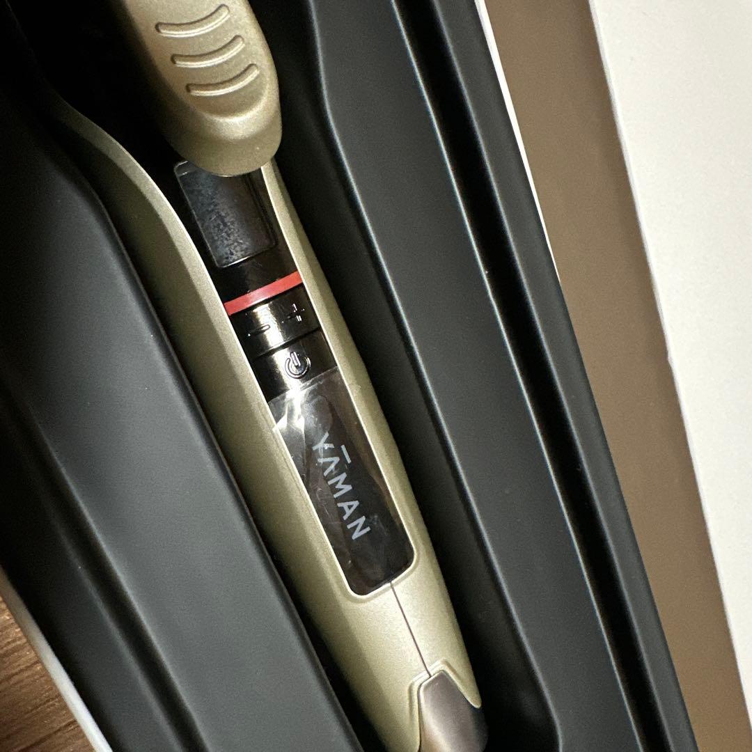 【ほぼ新品】ヤーマン スムースアイロンフォトイオン カール 32mm ゴールド