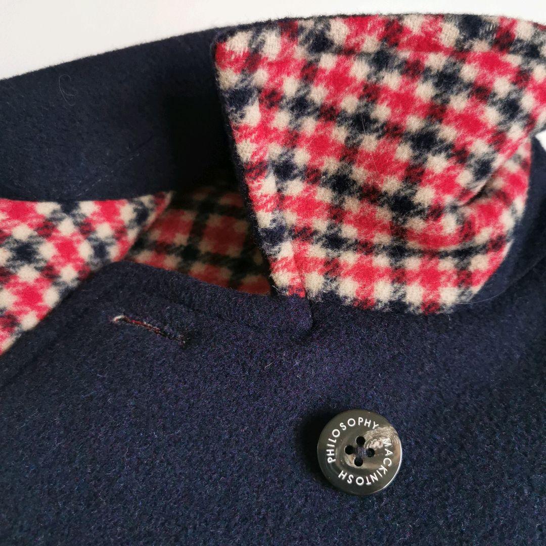 マッキントッシュフィロソフィー　ウールダブルフェイスコート PONTETORTO