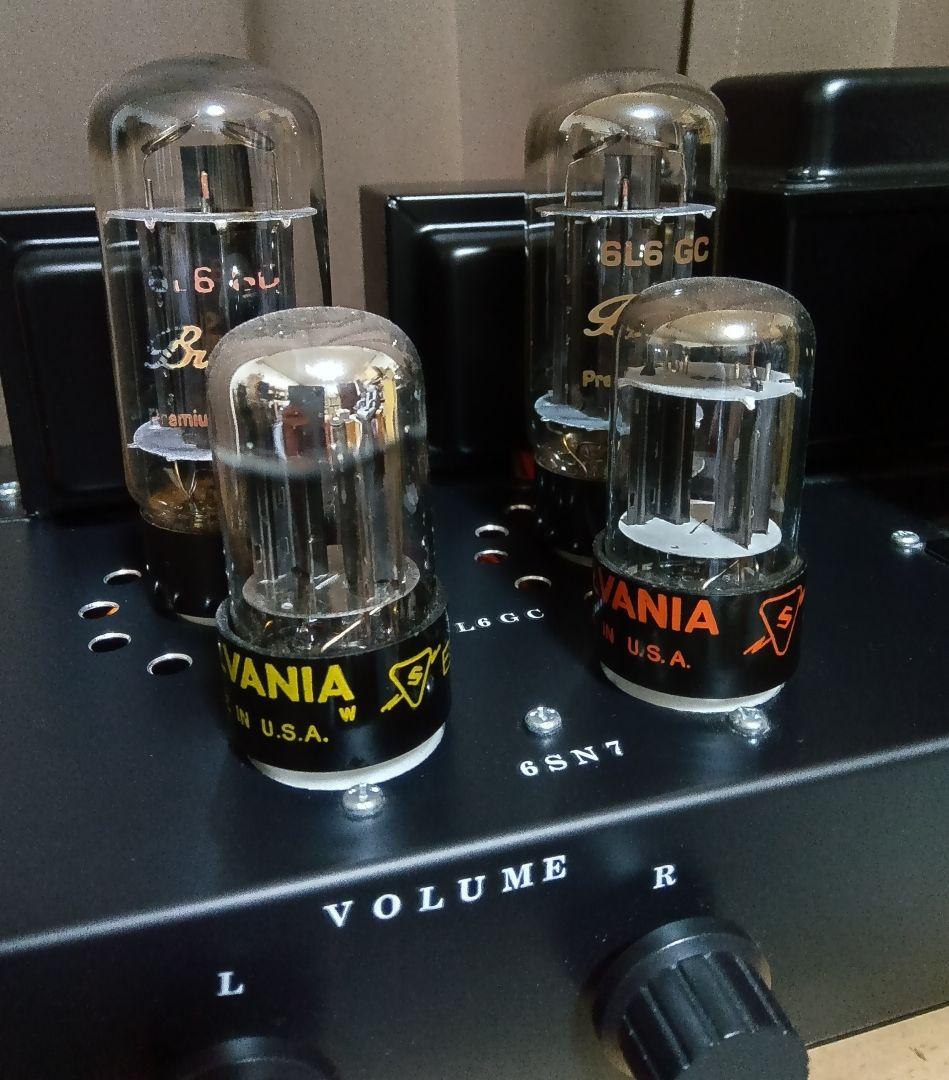 6L6GCシングル真空管アンプ　自作　年末特価中!