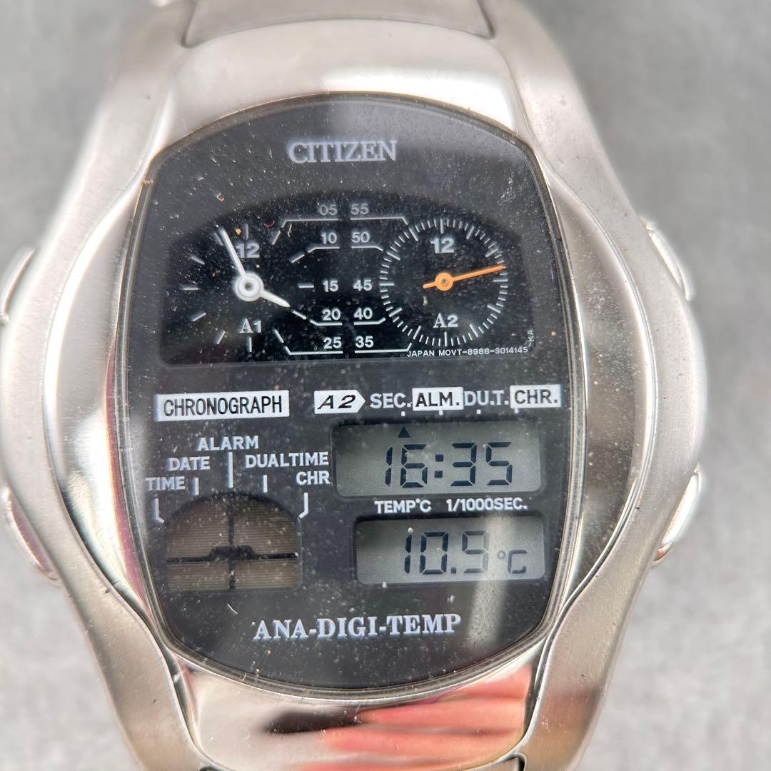 S58 【希少】 シチズン アナデジテンプ オルタナモデル 腕時計