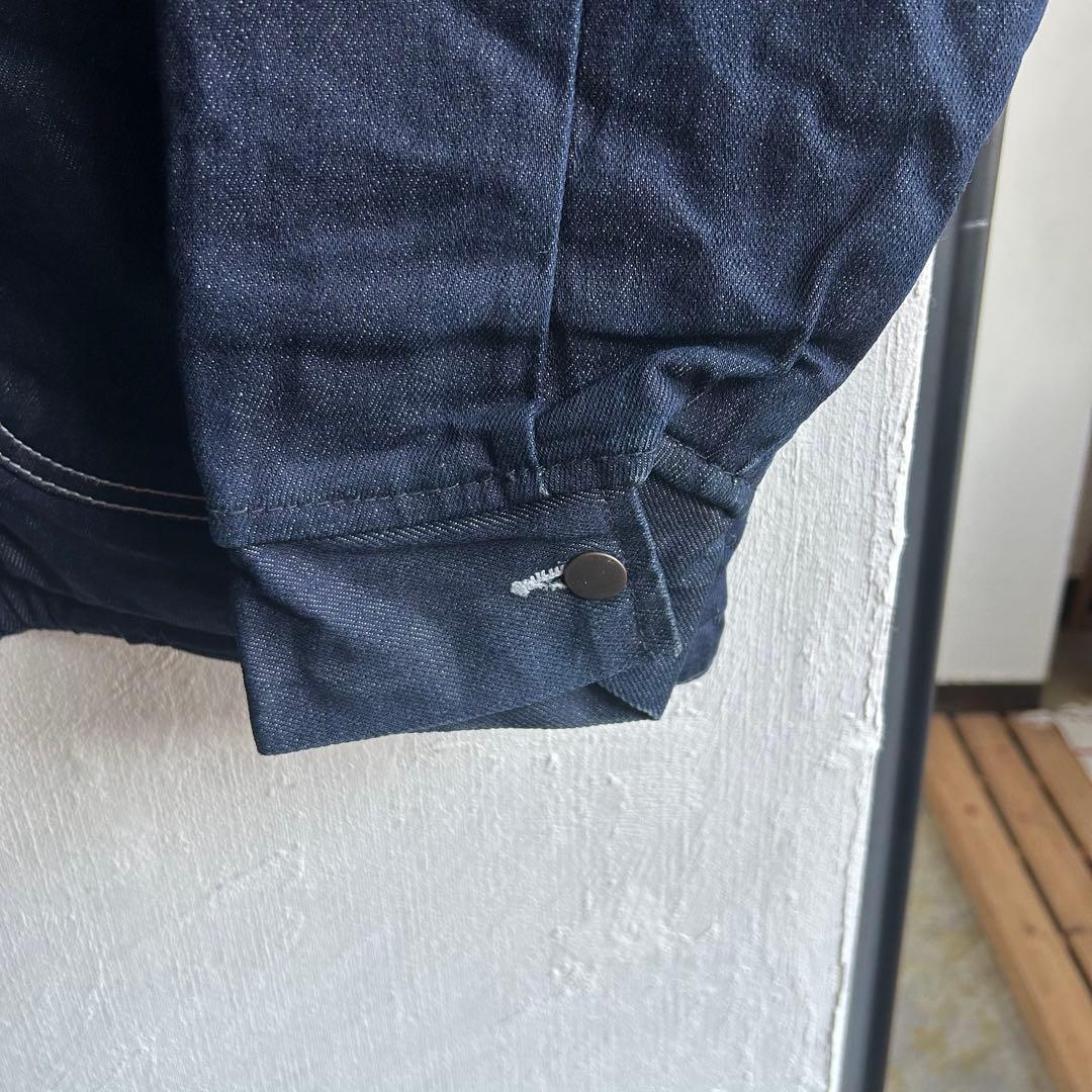 USA BOB BARKER ブランケット付き カバーオール デニムジャケット