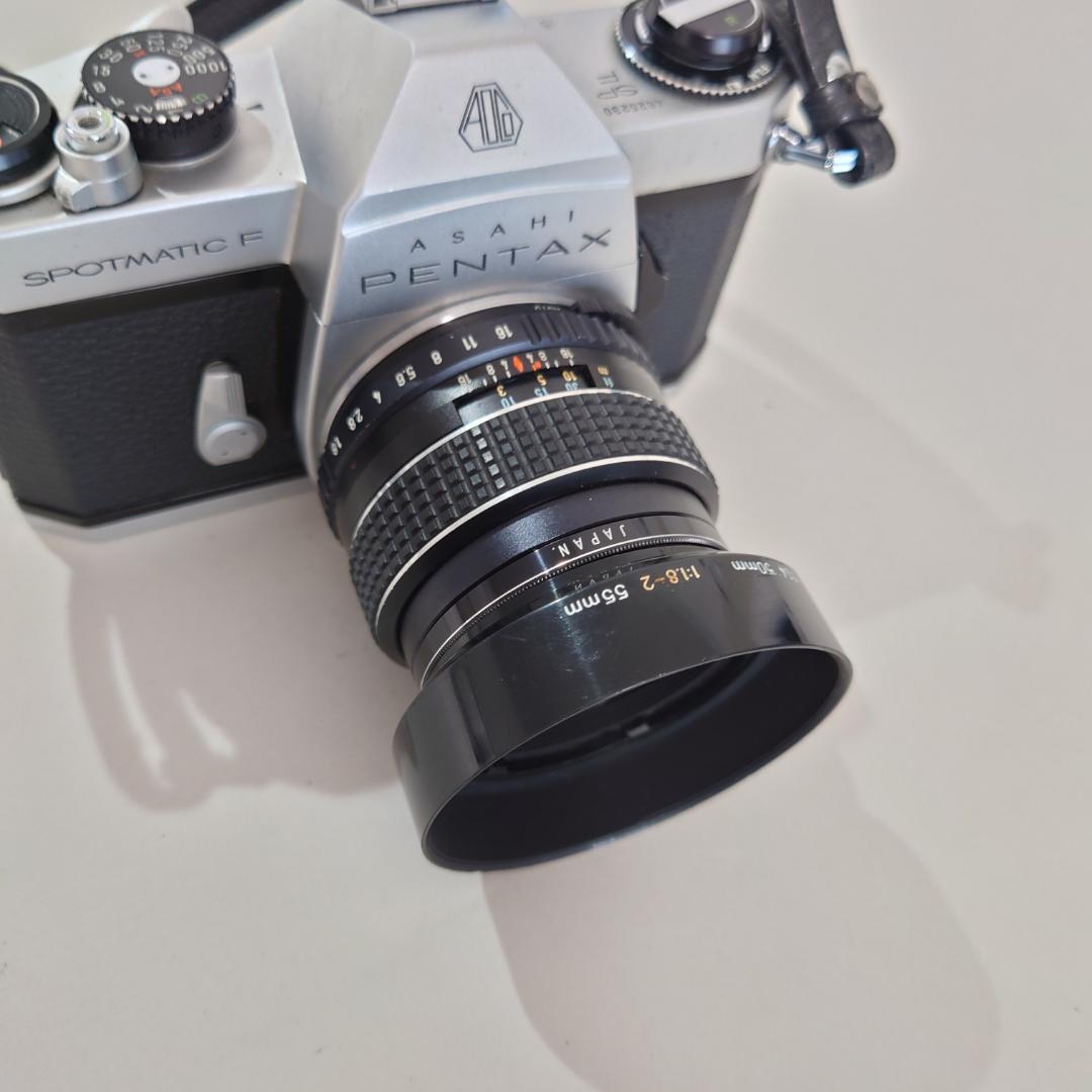 52年前のカメラ ASAHI PENTAX SPOTMATIC F　本体＋レンズ