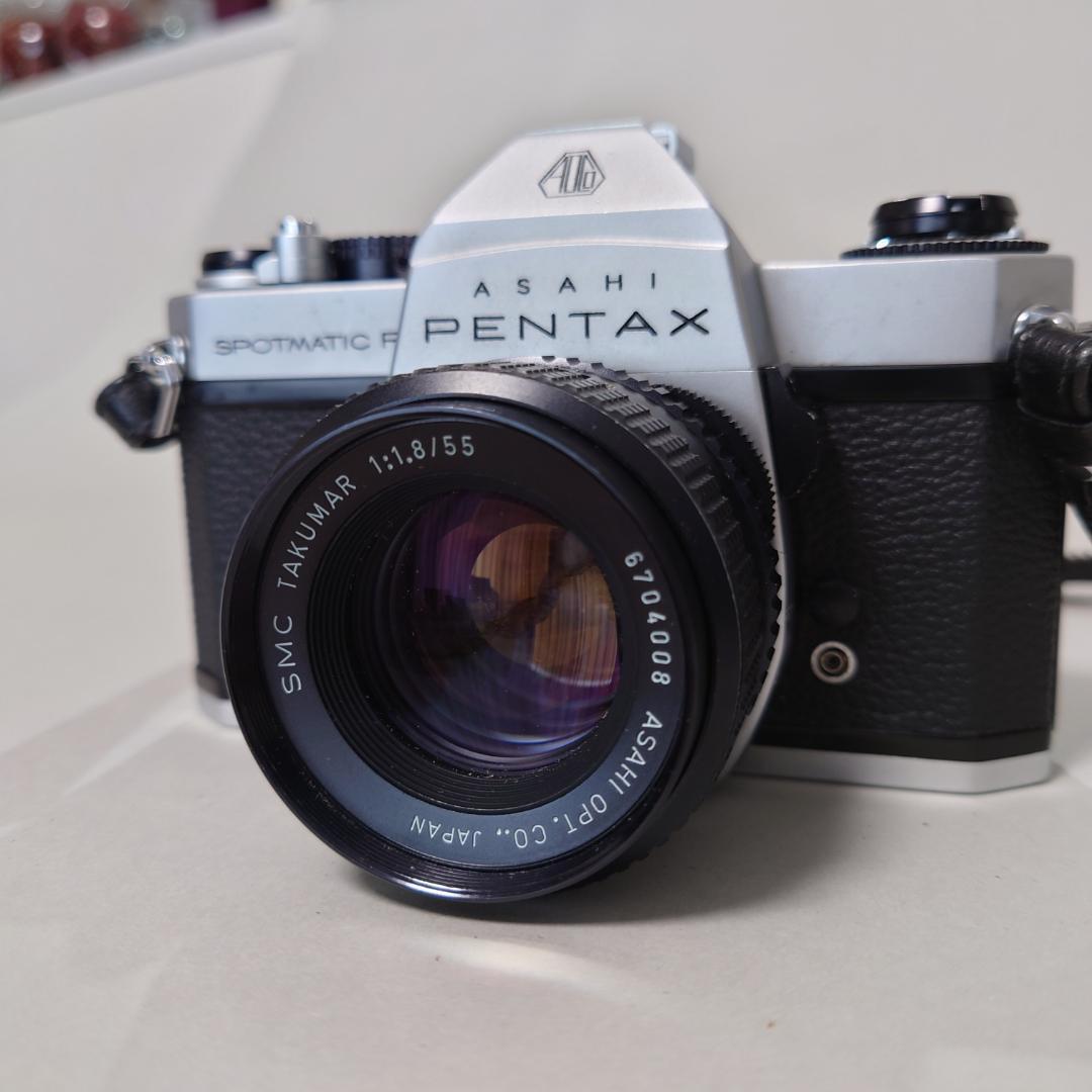52年前のカメラ ASAHI PENTAX SPOTMATIC F　本体＋レンズ