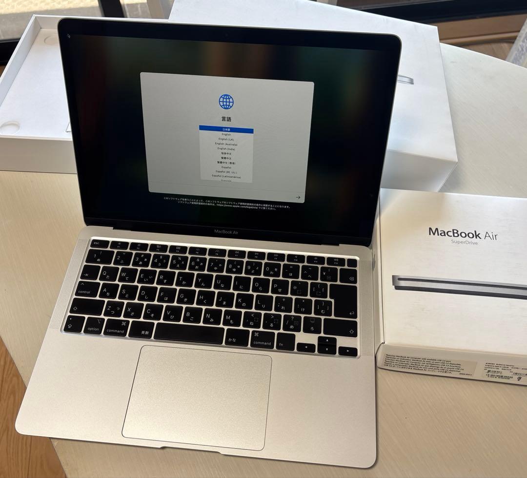 【美品】MacBook Air + SuperDrive セット