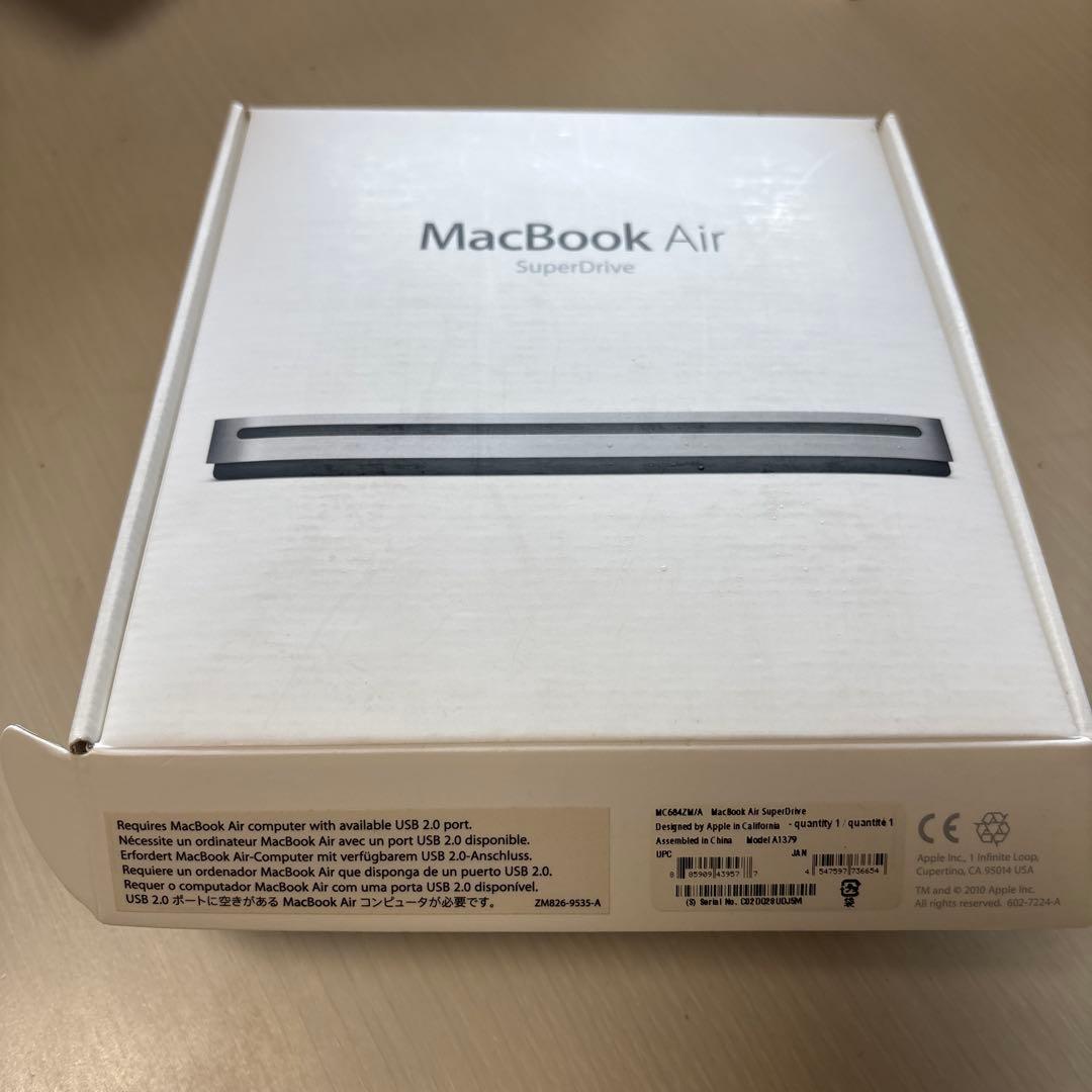 【美品】MacBook Air + SuperDrive セット