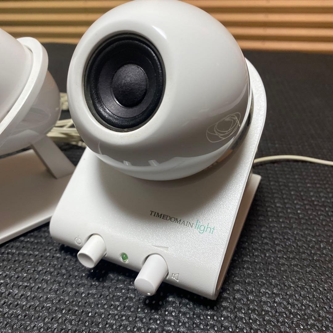 TIMEDOMAIN light アクティブスピーカー ホワイト