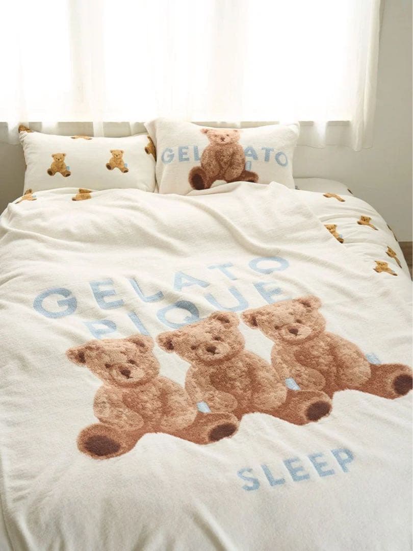 【新品】gelato pique Sleepトイプードルジャガードマルチカバー