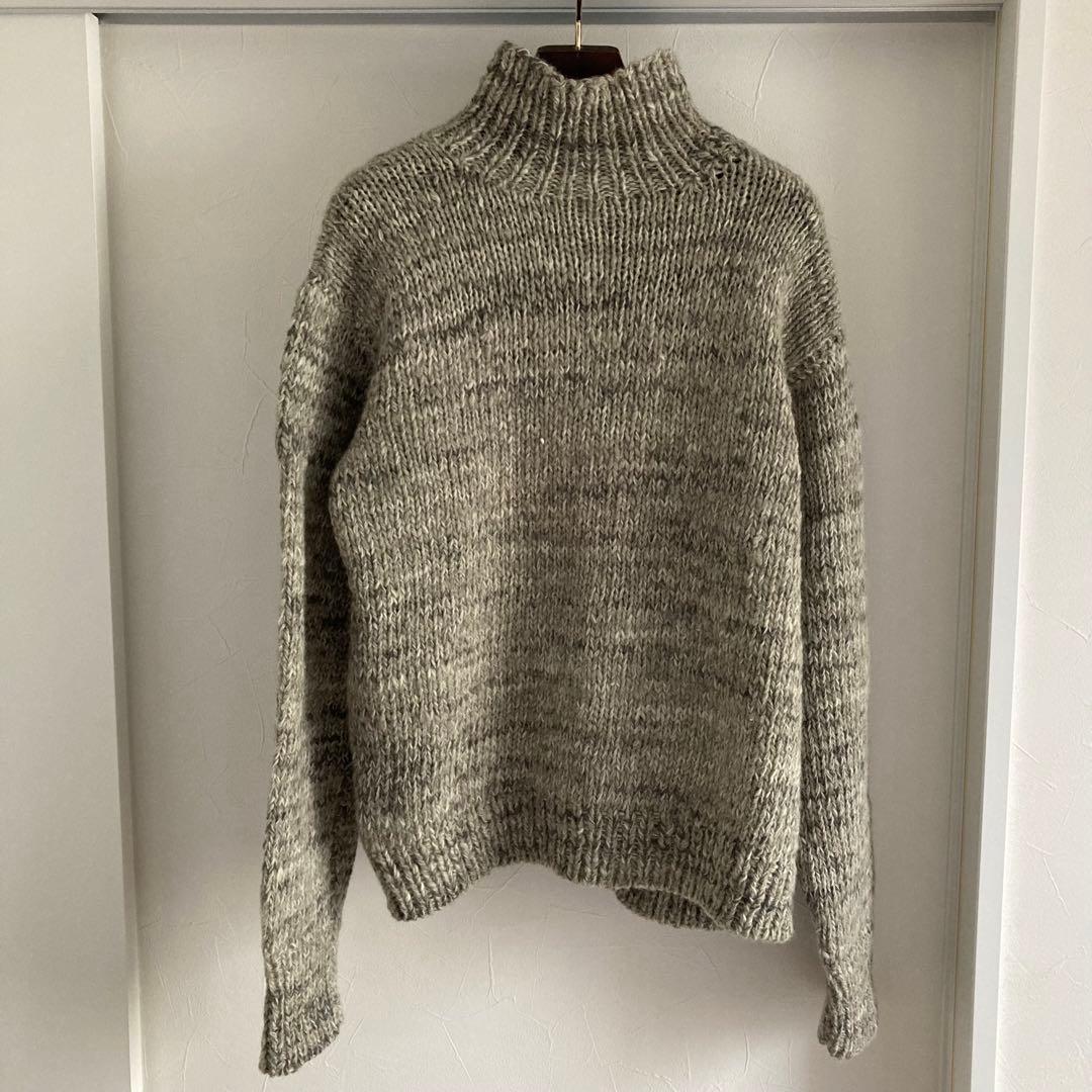 45R ウールニット ハイネック